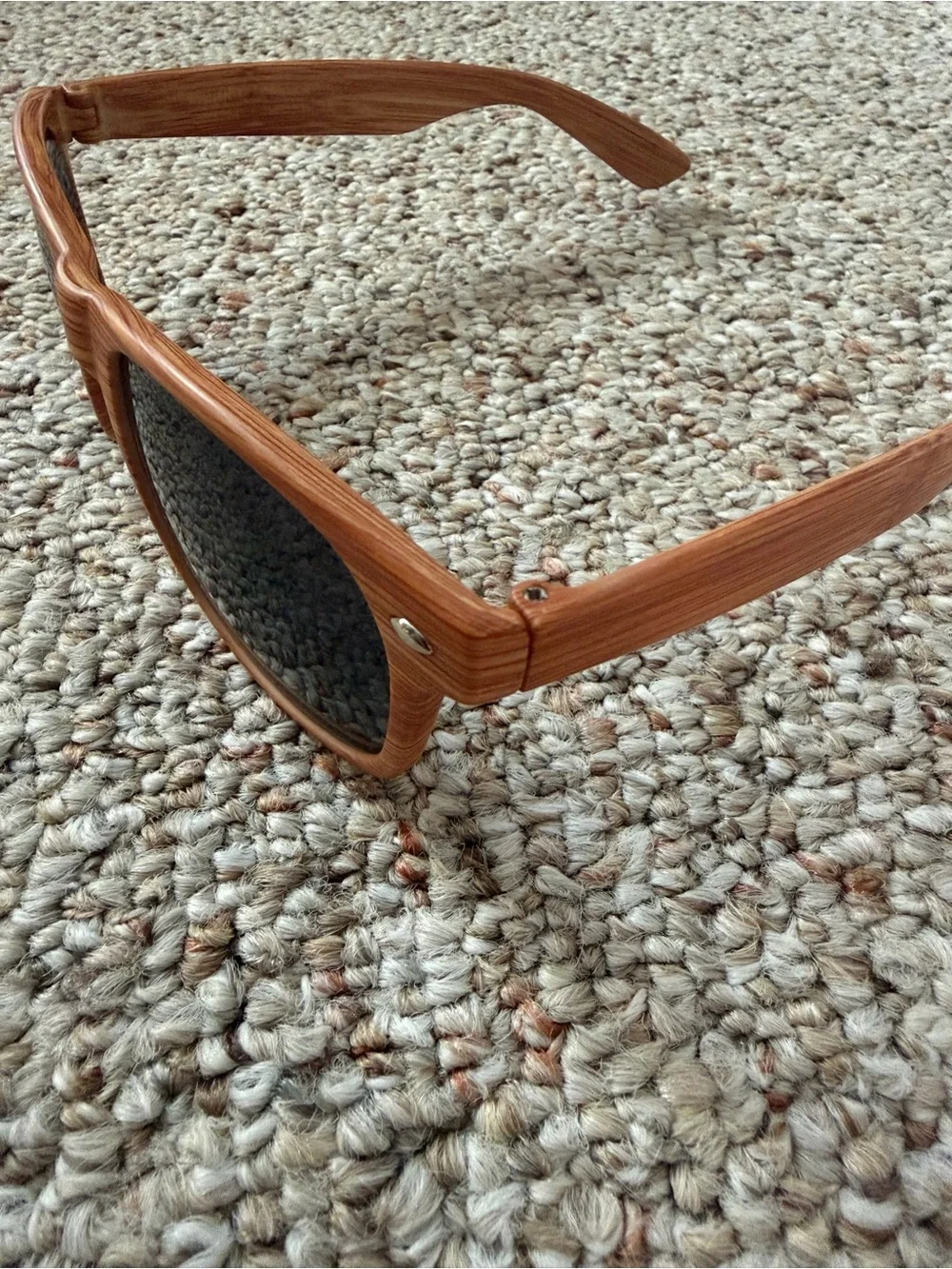 New NWOT Unisex men’s women’s accessory sunglasses glasses plastic wood natural